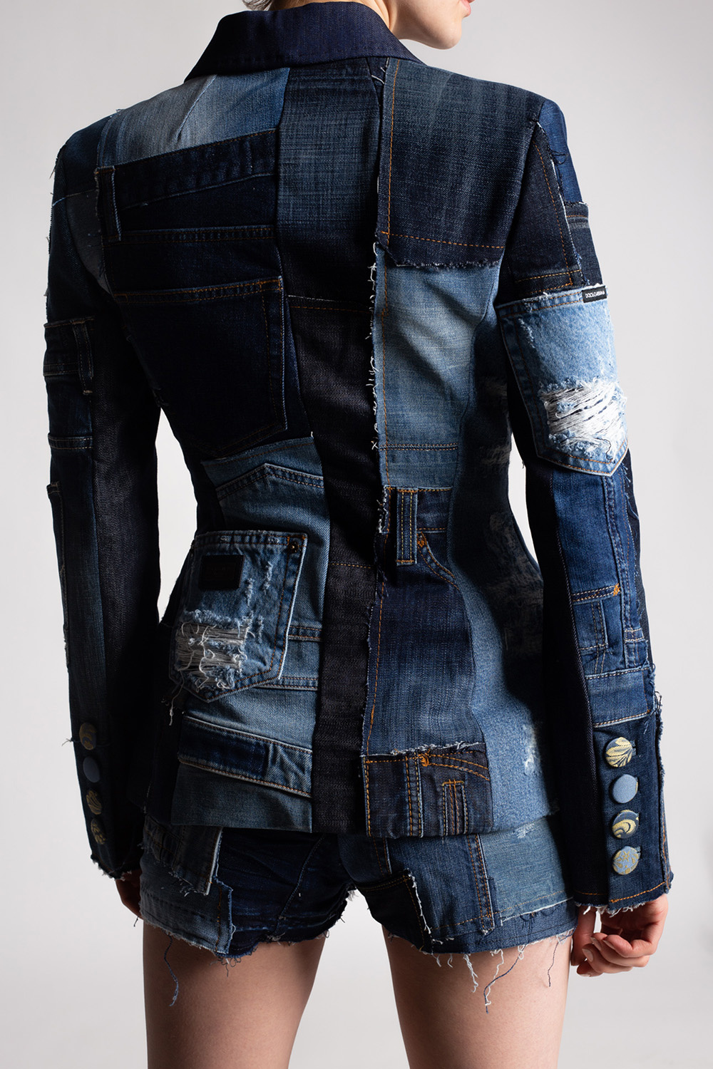 Denim blazer with notch lapels Dolce & Gabbana - Dolce